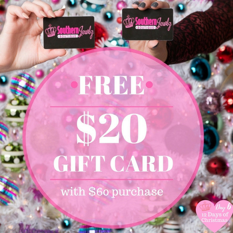 Day 6: Free Gift Card w/ Purchase