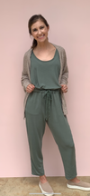 COFFEE CASUAL JUMPSUIT