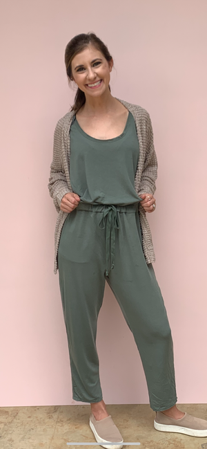COFFEE CASUAL JUMPSUIT