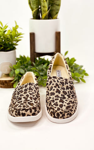 Not Rated Maya Sneakers in Leopard