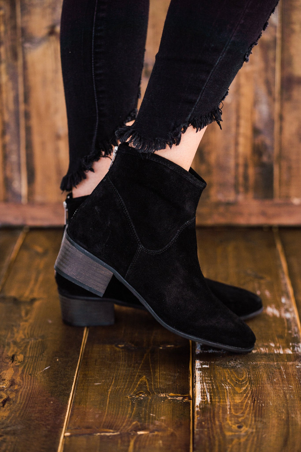Matisse Slow Down Ankle Boot in Black
