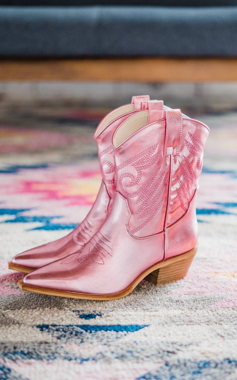 Shu Shop Zahara Boot in Pink